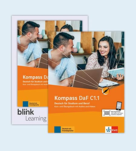 Kompass DaF C1.1 - Media Bundle BlinkLearning: Deutsch für Studium und Beruf. Kurs- und Übungsbuch mit Audios/Videos inklusive Lizenzcode ... (Kompass DaF: Deutsch für Studium und Beruf)