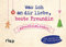 Was ich an dir liebe, beste Freundin – Adventskalender. Hardcover-Ausgabe: Zum Ausfüllen und Verschenken