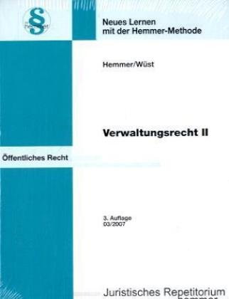 Verwaltungsrecht II: Karteikarten (Karteikarten - Öffentliches Recht)