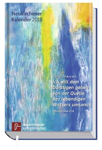 Neukirchener Kalender 2018: Buchausgabe in großer Schrift