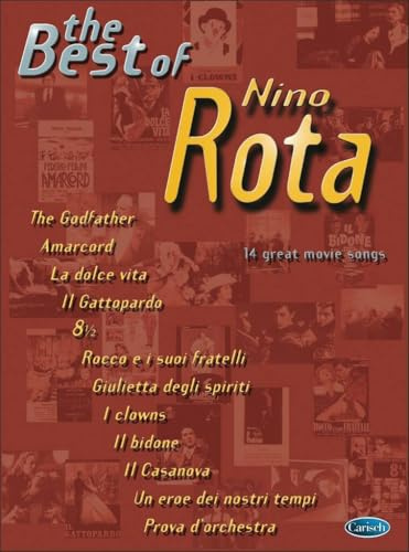The Best of Nino Rota -14 Great Movie Songs: For Piano with Guitar Chords