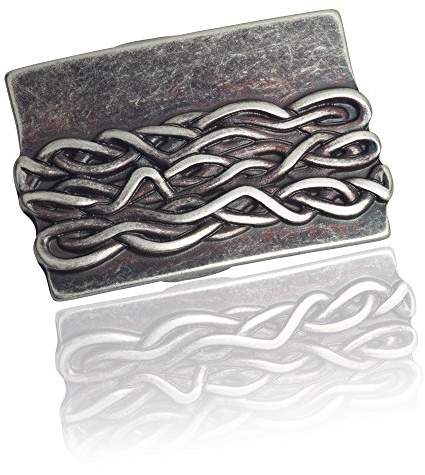 FREDERIC HERMANO Gürtelschnalle Buckle 30mm Metall Silber Antik - Buckle Ancienne - Dornschliesse Für Gürtel Mit 3cm Breite - Silberfarben Antik