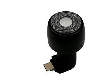 PLANTIN 238942 Rasierer USB Type-C USB Type-C Rasierer Schwarz