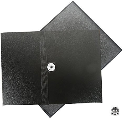 Projector Laptop Notebook Tray Holder Platform Pallet for 1/4''and 3/8'' Screw Adapter Tripod Stand Mount