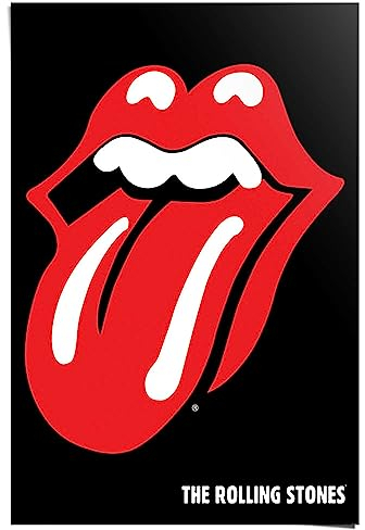 REINDERS Poster, Rolling Stones, Hobbyraum, Bilderdruckpapier, 91,5 x 61