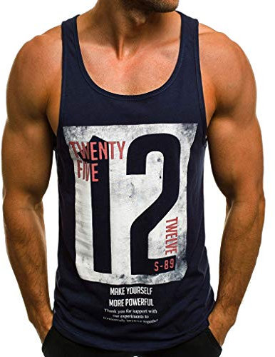 CICIYONER Fitness Stringer Herren - Funktionelle Sport Bekleidung - Geeignet Für Workout, Training - Tank Top Bodybuilding Strap Fitness Stringer Achselshirts 6 Farben M-3XL