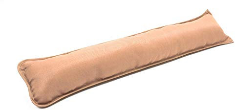 Marilyn Bed & Bath Plain Fabric Draught Energy Saver Excluders Draft Insulator Draft Stopper For Door Window Hallway (Beige, 1)