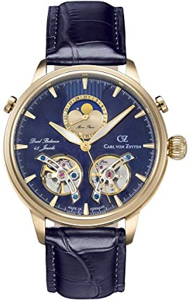 Herrenuhr Original NEU Carl von Zeyten -Durbach- CVZ0060GBL