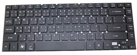 Tastiera per PC portatile Acer Aspire One 10 S1001 3830G 3830TG 4755 4830G 4830TG V3-472G V3-472P V3-472PG Timeline 3830TG Thailandia TI senza cornice