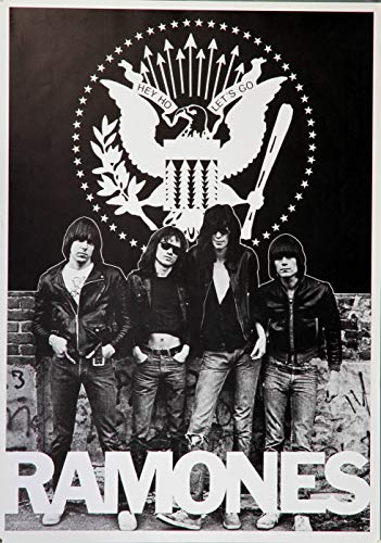 Premium Poster/Plakat | DIN A1 | Wanddeko | Live Konzert Veranstaltung » The Ramones - Hey Ho - Let´s Go, 1991 «