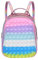 Ainiv Pop Push It Tasche, Toy Tasche Pop Kinder, Package Fidget Crossbody Geldbörse Set, Popit Push Pop Bubble Anti Stress Spielzeug Handtasche, Plopper Bag Kleine Geschenke für Kind(Rosa)