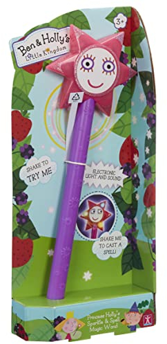 Ben & Holly Sparkle Age 3+ & Spell Wand with sounds & speech, ben & holly's little kingdom, interactive toy, imaginative play