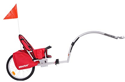 Weehoo Blast Bike Trailer, Red, One Size