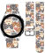 TOXXU Cute Cats Watch Band 20 mm Kompatibel mit Samsung Galaxy Watch 5,Watch 5 Pro,Watch 4, niedliches Kätzchen-Muster, Silikon bedrucktes Ersatzarmband