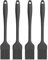 4 Stück Backpinsel 21cm Silikonpinsel Küche Grillpinsel Basting Gebäckbürste Pinsel Backen Hitzebeständig silikon kochpinsel für Backen,Kochen,Grillen