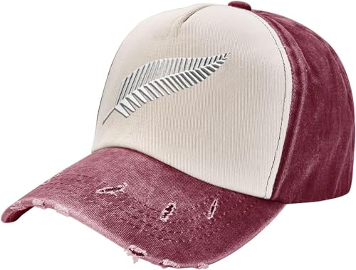 501 Baseball Cap Neuseeländischer Maori-Farn Baseballkappe Mode Trucker Hut Klassisch Baseballmütze Für Außenbereich Running Outdoor