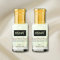 Kajal Olio profumato Kismet Royal Musk, olio profumato senza alcool per uomo e donna, adatto per l'uso quotidiano e occasioni speciali, 2 x 6 ml.