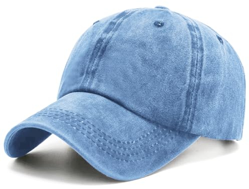 Van Der Rich ® - Baseball Cap Classic Cap - Damen-Herren (Jean, One Size)