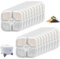 ATSGJLZN 18 PCS Filtre Fontaine Eau Chat Compatible Catit,avec Système de Triple Filtration avec Résine et Charbon Actif pour Une Fontaine à Eau de 2,5 L-3L.
