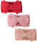 DRESHOW 3 Pièces Bébé Bandeaux Bébé Fille Bandeau Cheveux Bande de Cheveux Arc Bande de Cheveux Bandeaux Accessoires Bébé Fille Child Turban Bandeau