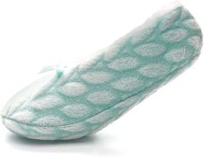 Foxbury Sherpa Lined Slippers SK527 Mint Leaf M/L