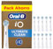 Oral-B Series iO Ultimate Clean Cabezales De Recambio Originales, Pack de 10 Recambios Blancos Para Cepillos De Dientes Eléctricos Oral-B iO, Eliminación Profunda De La Placa Bacteriana