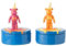 J-Line Lot de 2 boîtes à gaufres assorties en forme d'ourson