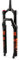 HSIRYAOHD Fourche VTT DH FedergabelMTB 27,5/29 VTT Fourche à suspension pneumatique Verrouillage manuel XC Fourche avant 1 1/2 tube conique Voyage 100 mm Frein à disque QR 9 mm