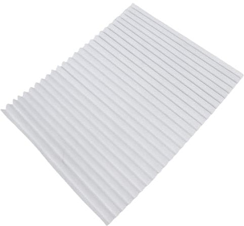 Aramox RV Fensterrollos, kein Bohren, Vliesstoff, 90x180 cm, für Reisemobil, Wohnmobil (White)