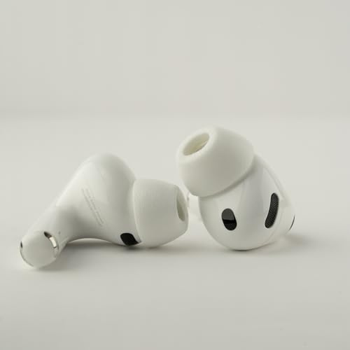 Comply TrueGrip MAX | Premium Memory Schaumstoff Ersatz-Ohrstöpsel für Apple AirPods Pro (3 Generation) | SmartSkin™-Technologie | hervorragende Geräuschisolierung| Weiss, Sortiert, S/M/L, 3 Paar