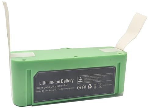 14,8 V, 5200 mAh, ricambio per batteria iRobot Roomba 600 700 800 900 Serie 614 615 675 680 690 694 780 790 880 890 895 960 980 985