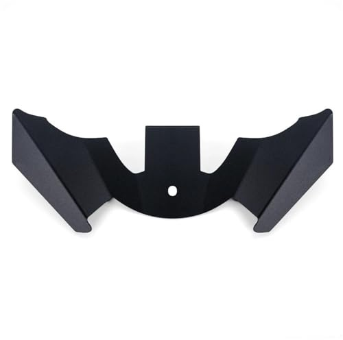 Spoiler Moto Per MT07 Per MT-07 2025 2026 Accessori Moto Spoiler Frontali In Alluminio Aerodinamico Winglet Ala Anteriore Nuda(Nero)