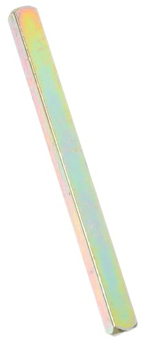 MALUGOGO Square Rod Locking Mechanism Split Rod Replacement Door Lock Modern Iron Reliable Long Lifespan Golden Finish for Store and Office Use