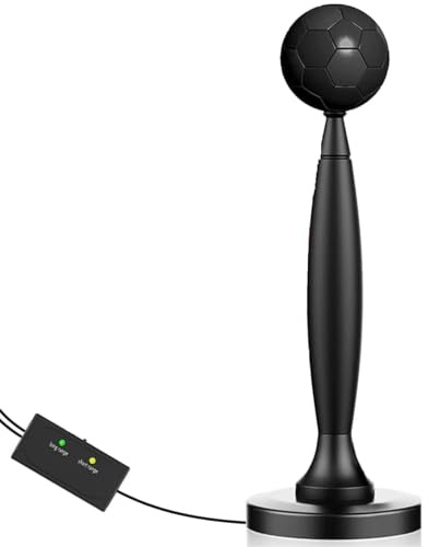 2026 HDTV Aerial - Indoor TV Aerial for Smart TV with Signal Booster - Digital TV Aerial for Freeview TV 600 Miles Long Range Support 4K 1080P -With Magnetic Base / 16.4FT Coax Cable