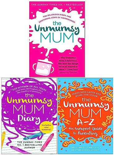 The Unmumsy Mum Series 3 Books Collection by Sarah Turner (The Unmumsy Mum, The Unmumsy Mum Diary, The Unmumsy Mum A-Z)