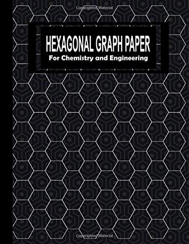 Hexagonal Graph Paper: For Organic Chemistry and Engineering -Black Motherboard Notebook