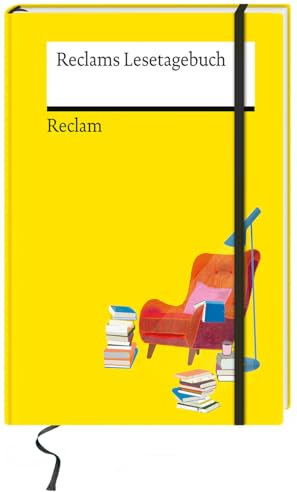 Reclams Lesetagebuch: Edles Book Journal, Bullet Journal, Reading Journal – Für den Buchclub oder als Geschenk – A5, mit Fadenheftung, Lesebändchen, Froschtasche und Verschlussgummi