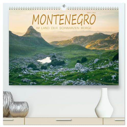 Montenegro - Im Land der schwarzen Berge (hochwertiger Premium Wandkalender 2026 DIN A2 quer), Kunstdruck in Hochglanz: Ansichten aus dem Balkanland Montenegro (CALVENDO Natur)