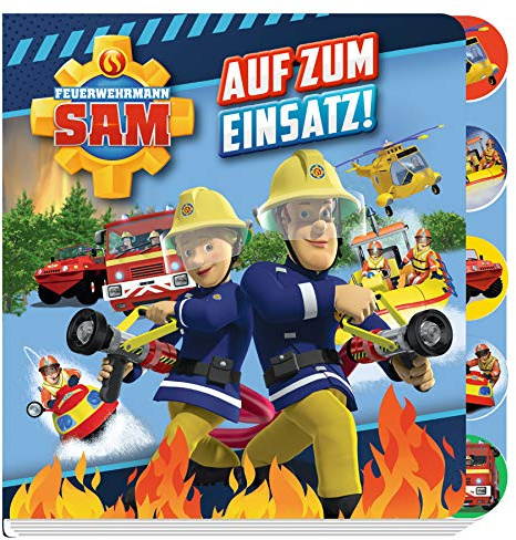 Feuerwehrmann Sam: Auf zum Einsatz!: Pappbilderbuch mit Register