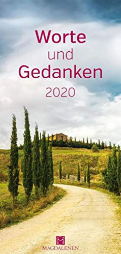 Worte und Gedanken 2020: Postkartenkalender