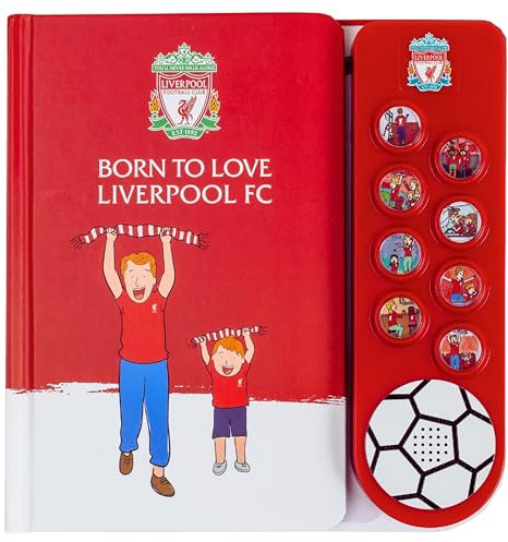 Fans Legacy - Liverpool FC Interactive Sound Book for Kids, 8 Fan Chants, Official Licensed Product, Ages 2+