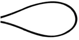 mediac Bobine 50m Cordon Queue de Souris Polyester - Noir 831-14