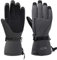 Kineed Skihandschuhe Herren Wasserdicht Winterhandschuhe Warm 3M Thinsulate Snowboardhandschuhe Winter Schnee Handschuhe Thermo Winddicht Grau M …
