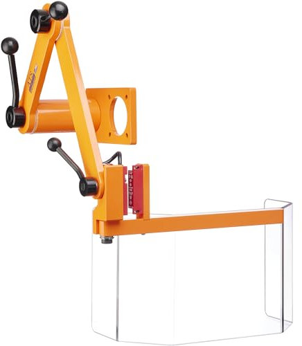 Head Mount Milling Machine Safety Guard, INTERLOCKED Model. Part # MG-2-SK1 by ATS MACHINE SAFETY SOLUTIONS