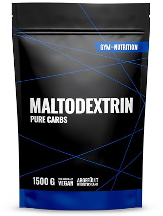 GYM-NUTRITION Hardcore Malto-dextrin | Feines Kohlenhydrate Pulver Maltodextrin 12 1,5 kg Beutel