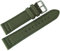 Eulit Uhrenarmband aus Segeltuch, 22 mm, Grün Made in Germany