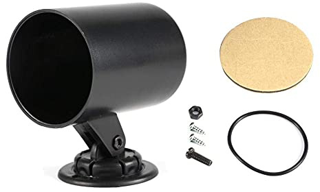 Keenso Auto 52mm Instrumentenhalter Universal Armaturenbrett Messuhrhalter | Kunststoff Messgerät Halter Auto Instrumentenhalter für Zusatzinstrumente Halterung