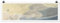 Bilderwelten Poster Wanddekoration Ozean und Wüste I Panorama Querformat, Glänzend 50 x 150cm