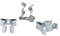 WITTKOWARE Tool Clips, Federklemmen aus Federstahl, verzinkt, geschlossen, Spannbereich Ø 13-14mm, 10 Stück