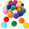 Pllieay 30pcs 6CM Fluffy Pom Poms Bälle Verschiedene Pom Poms Kunsthandwerk für DIY Creative Crafts Dekorationen, 15 Farben